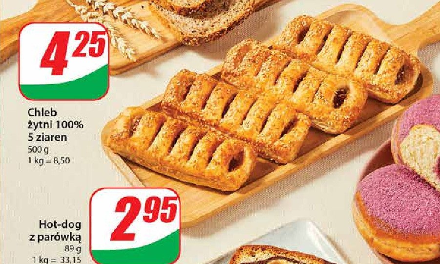 Hot-dog z parówką Aryzta promocja