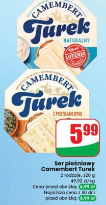 Ser pleśniowy Camembert z pestkami dyni promocja w Dino