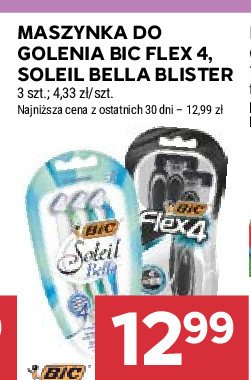 Maszynka do golenia Bic soleil bella promocja w Stokrotka