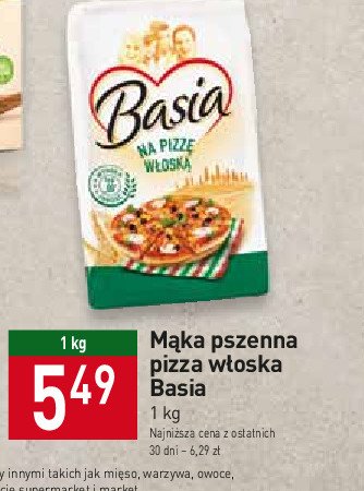 Mąka pszenna na pizzę włoską Basia promocja
