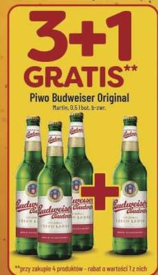 Piwo Budweiser Original Martin promocja w POLOmarket
