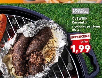 Kaszanka z cebulą Olewnik promocja