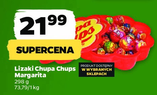 Lizaki margarita Chupa chups promocja