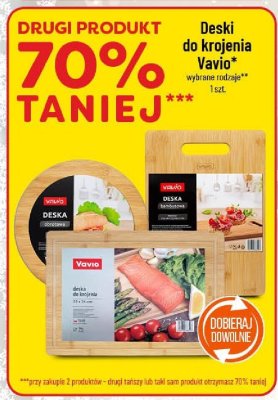 Deska do krojenia Vavio wybrane rodzaje 1szt promocja w POLOmarket