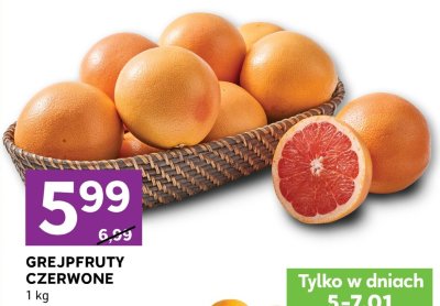 Grejpfruty czerwone promocja w Stokrotka