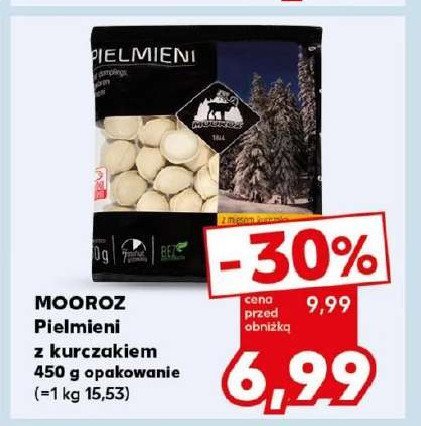 Pielmieni z kurczakiem Mooroz promocja