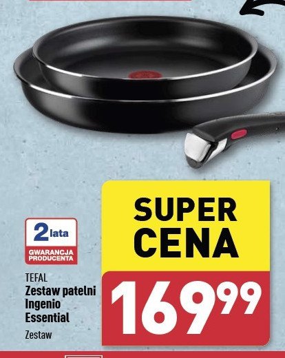 Zestaw 2x patelni ingenio essential 24 cm + 28 cm Tefal promocja