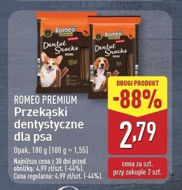 Przekąska dental snack mini Romeo (karma) promocja