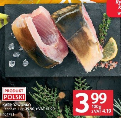Karp Dzwonko promocja w Selgros