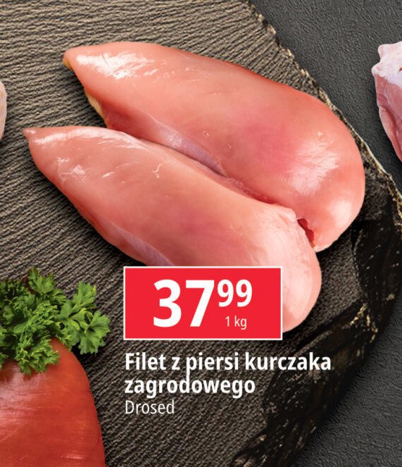 Filet z piersi kurczaka zagrodowego promocja