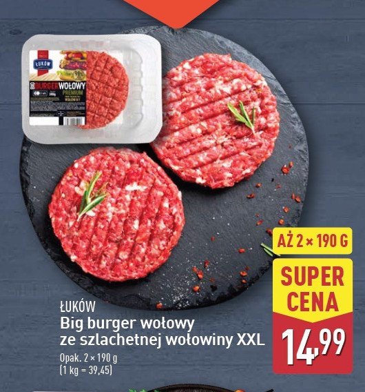 Big burger Łuków promocja
