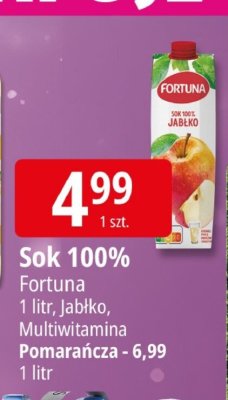 Sok 100% Fortuna promocja w Leclerc