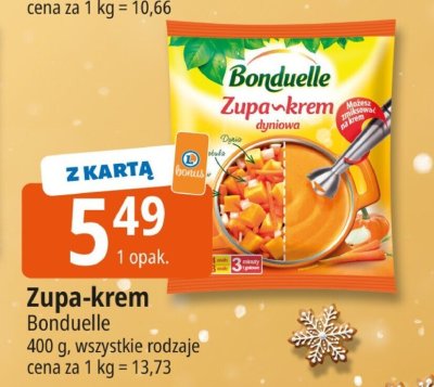 Zupa-krem Bonduelle promocja w Leclerc