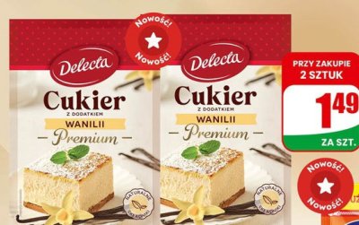 Cukier z wanilią  promocja w Dino