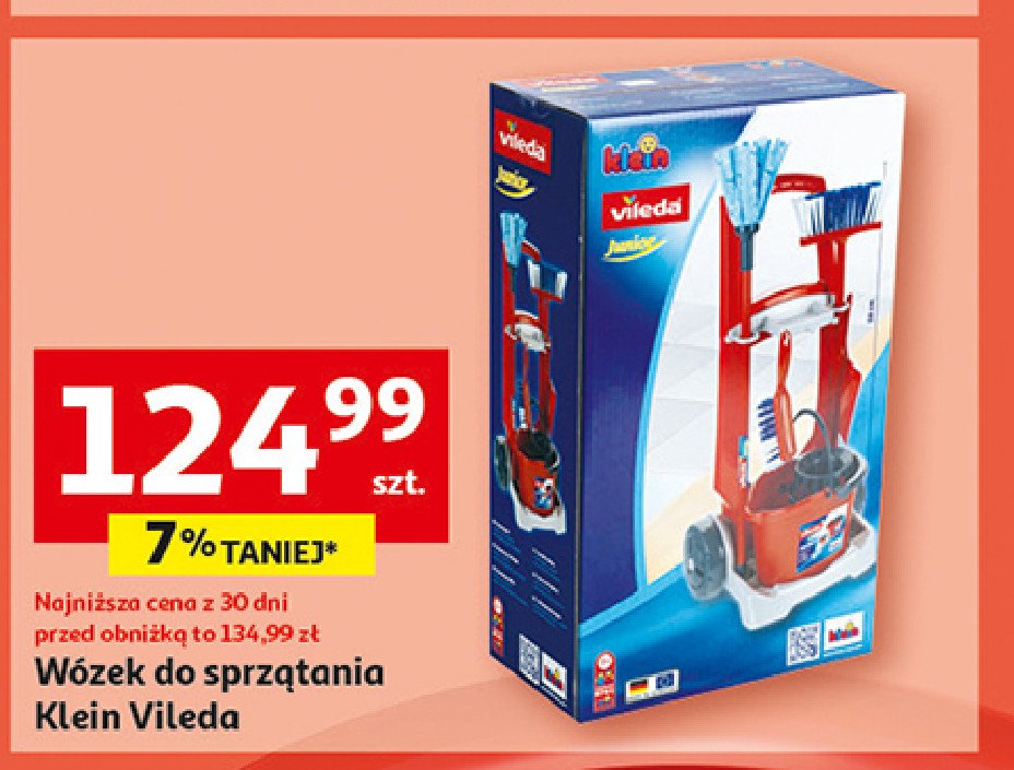 Wózek do sprzątania 1 Vileda promocja