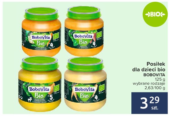 Ciel臋cinka z broku艂em i ziemniakami Bobovita mniam bio promocja