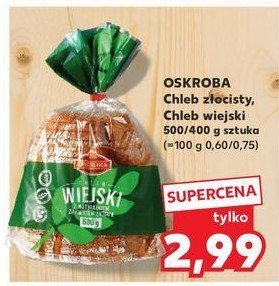 Chleb wiejski krojony Oskroba promocja