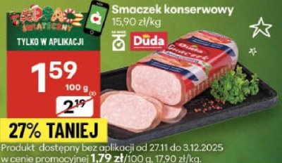 Smaczek konserwowy promocja w Delikatesy Centrum