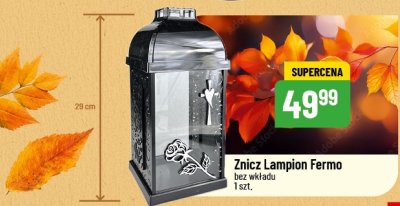 Znicz Lampion Fermo bez wkładu promocja w POLOmarket