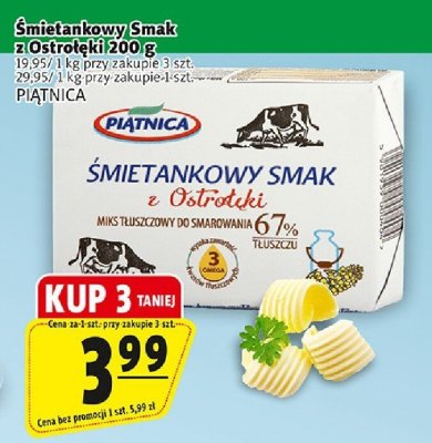 Śmietankowy smak z Ostrołęki Piątnica promocja w Prim Market