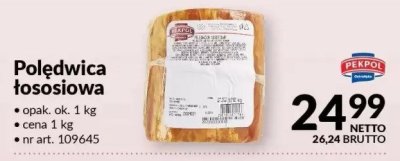 Polędwica łososiowa PEKPOL promocja w Makro
