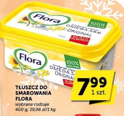 Tłuszcz do smarowania Flora promocja w Groszek