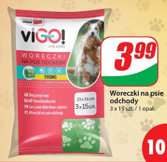 Woreczki na psie odchody Vigo! promocja