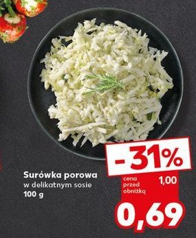 Surówka porowa w delikatnym sosie promocja