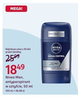 Antyperspirant w sztyfcie, 50 ml promocja w Rossmann