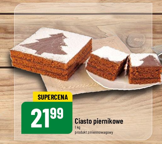 Ciasto piernikowe promocja w Lidl