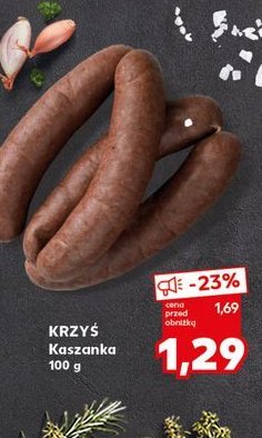 Kaszanka Masarnia krzyś promocja w Kaufland