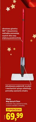 Mop Spray & Clean promocja w Lidl