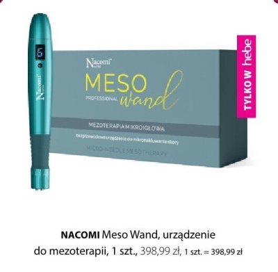 Urządzenie do mezoterapii NACOMI Meso Wand promocja w Hebe