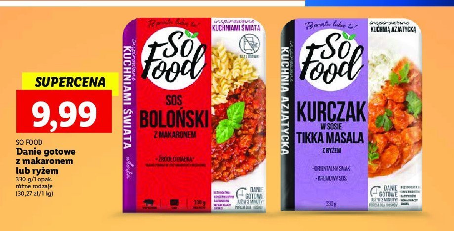 Sos bolo艅ski vege So food promocja