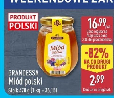 Miód polski  promocja w Aldi