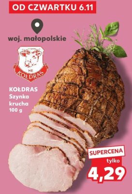 Szynka krucha  promocja w Kaufland