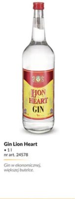 Gin Lion Heart 1l promocja w Makro