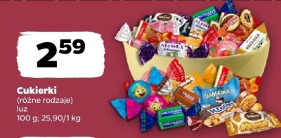 Cukierki (różne rodzaje) promocja w Netto