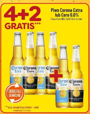 Piwo Corona Extra  promocja w POLOmarket