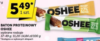 Baton proteinowy Oshee wybrane rodzaje promocja w Groszek