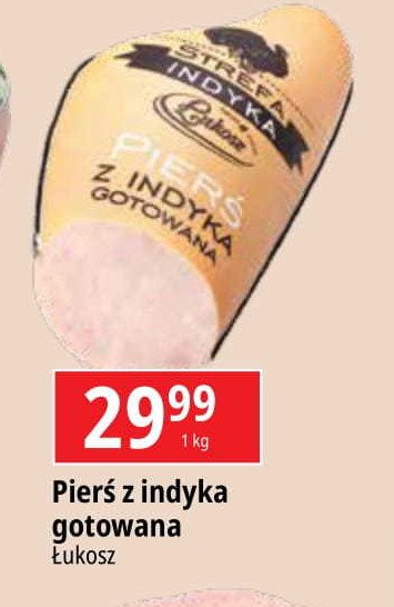 Pierś z indyka gotowana Łukosz promocja