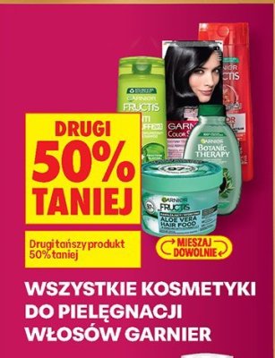 Kosmetyki do pielęgnacji włosów Garnier promocja w Biedronka