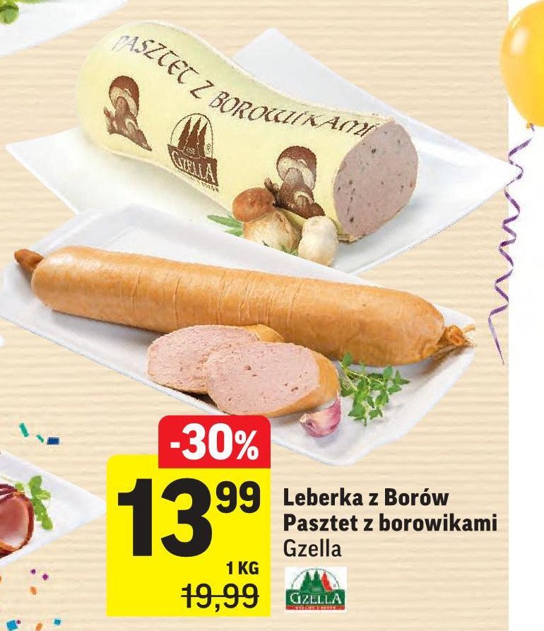 Leberka z bor贸w Gzella promocja