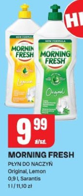 Płyn do naczyń Morning Fresh Original, Lemon promocja w Chorten
