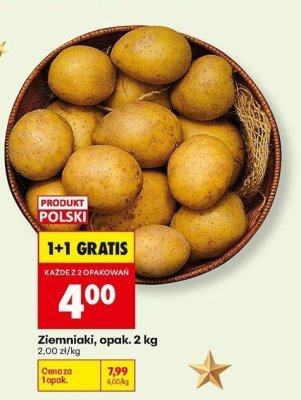Ziemniaki 2 kg promocja w Biedronka