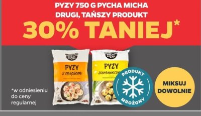 Pyzy 750 g DRUGIE -30% promocja w Netto