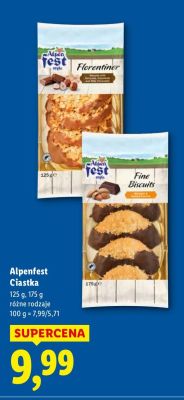 Ciastka różne rodzaje promocja w Lidl