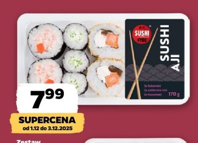 Zestaw Sushi Aji  promocja w Netto