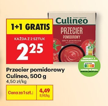 Przecier pomidorowy Culineo promocja w Biedronka