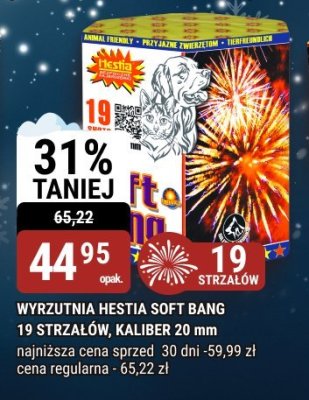 Wyrzutnia Hestia Soft Bang 19 strzałów kaliber 20 mm promocja w bi1